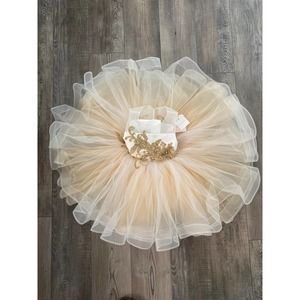 Gorgeous Tulle Princess Birthday Flower Girl Pageant Dress